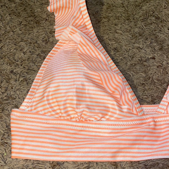 Aerie ruffle longline bikini top - Picture 5 of 10